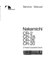 Nakamichi CR-20-Service-Manual